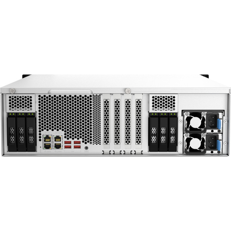 QNAP TS-h2287XU-RP E-2336 QuTS hero Edition 16+6-Bay NAS - Network Attached Storage Device Burn-In Tested Configurations