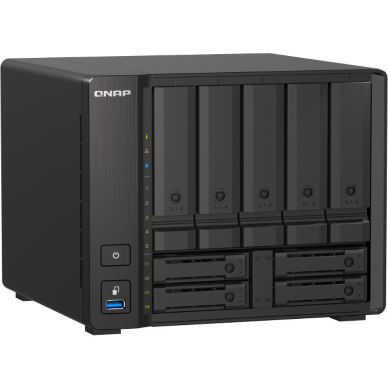 QNAP TS-h973AX  5+4-Bay NAS - Network Attached Storage Device Burn-In Tested Configurations