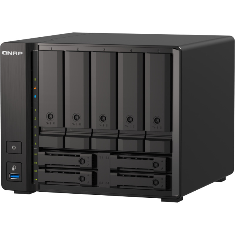 QNAP TS-h973AX  5+4-Bay NAS - Network Attached Storage Device Burn-In Tested Configurations
