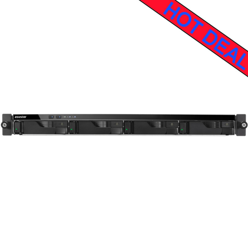 ASUSTOR LOCKERSTOR 4RD AS6504RD 16tb NAS 4x4tb Toshiba N300 HDD Drives Installed - ON SALE - FREE RAM UPGRADE
