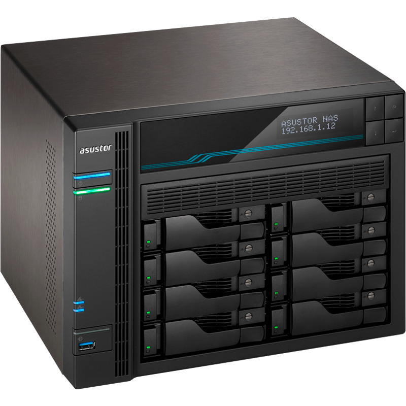 ASUSTOR AS6508T NAS - Network Attached Storage Device Burn-In Tested Configurations - FREE RAM UPGRADE