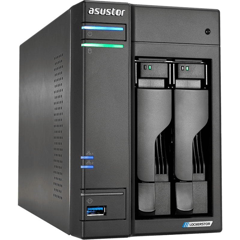 ASUSTOR AS6602T NAS - Network Attached Storage Device Burn-In Tested Configurations - FREE RAM UPGRADE