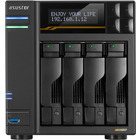 ASUSTOR LOCKERSTOR 4 Gen3 AS6804T Desktop 4-Bay Multimedia / Power User / Business NAS - Network Attached Storage Device Burn-In Tested Configurations LOCKERSTOR 4 Gen3 AS6804T
