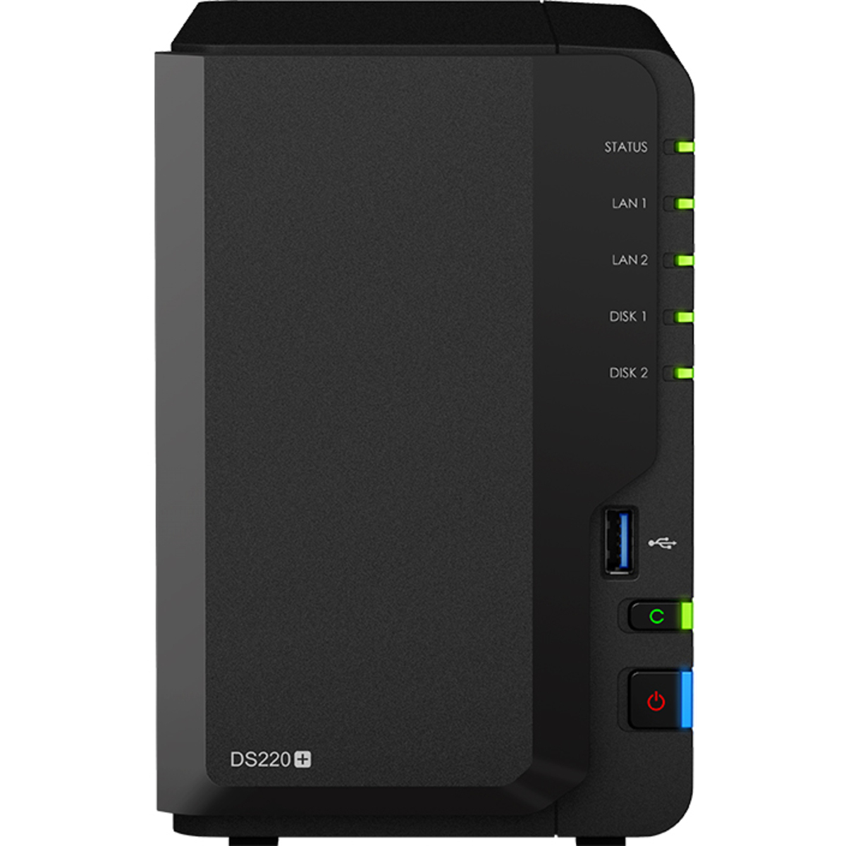 buy $605 Synology DiskStation DS220+ 2tb Desktop NAS - Network Attached Storage Device 2x1000gb Samsung 870 QVO MZ-77Q1T0 2.5 SATA 6Gb/s SSD CONSUMER Class Drives Installed - Burn-In Tested - FREE RAM UPGRADE - nas headquarters buy network attached storage server device das new raid-5 free shipping usa DiskStation DS220+