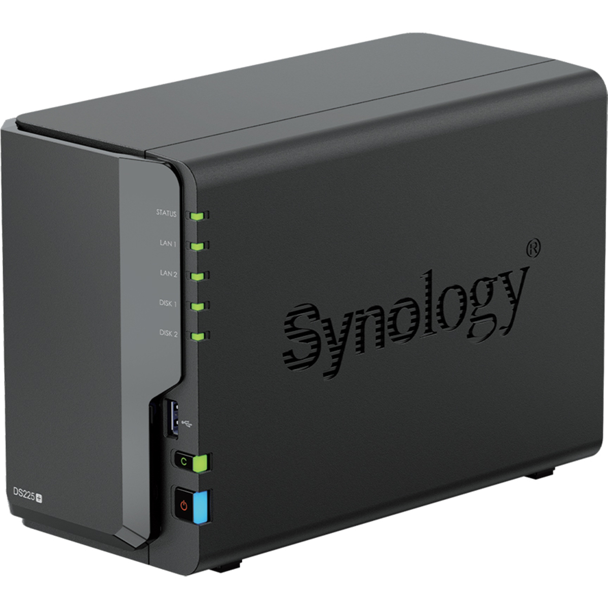 Synology DiskStation DS225+ 2-Bay NAS - Network Attached Storage Device Burn-In Tested Configurations