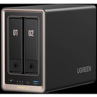 UGREEN NASync DXP2800GT Desktop 2-Bay Multimedia / Power User / Business NAS - Network Attached Storage Device Burn-In Tested Configurations NASync DXP2800GT