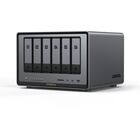 UGREEN NASync DXP6800 Pro - Thunderbolt 4 Desktop 6-Bay Multimedia / Power User / Business DAS-NAS - Combo Direct + Network Storage Device Burn-In Tested Configurations NASync DXP6800 Pro - Thunderbolt 4