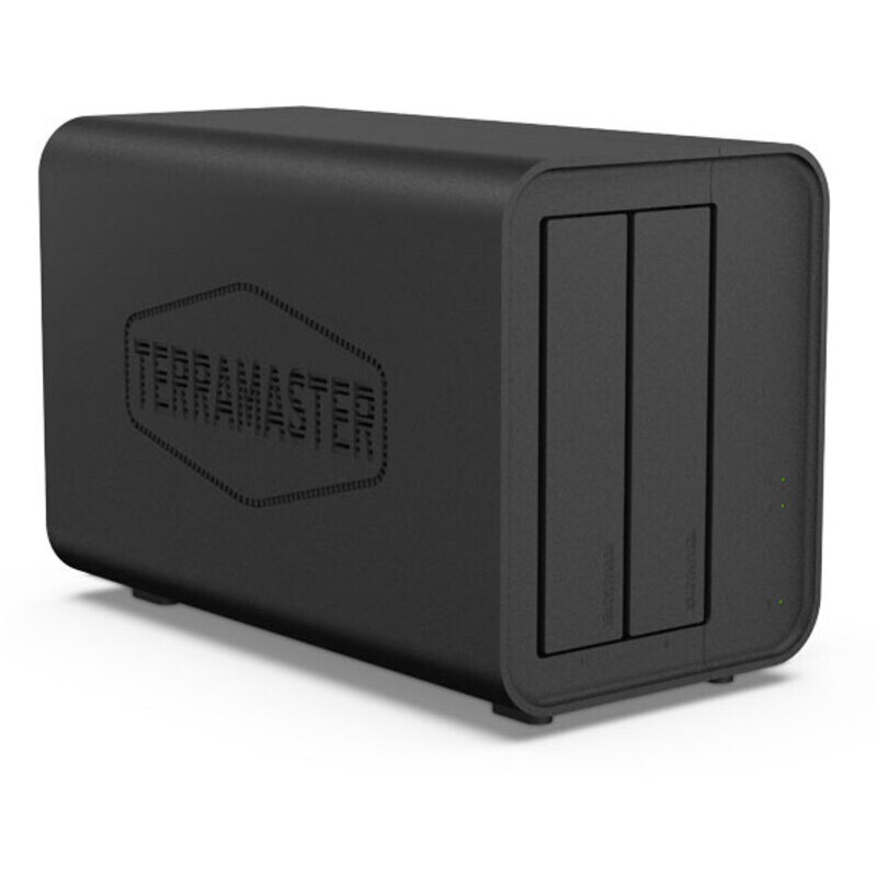 TerraMaster F2-424 2-Bay NAS - Network Attached Storage Device Burn-In Tested Configurations