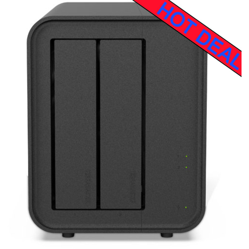 TerraMaster F2-424 8tb NAS 2x4tb WD Blue HDD Drives Installed - ON SALE