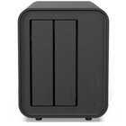 TerraMaster F2-424 Desktop 2-Bay Multimedia / Power User / Business NAS - Network Attached Storage Device Burn-In Tested Configurations F2-424