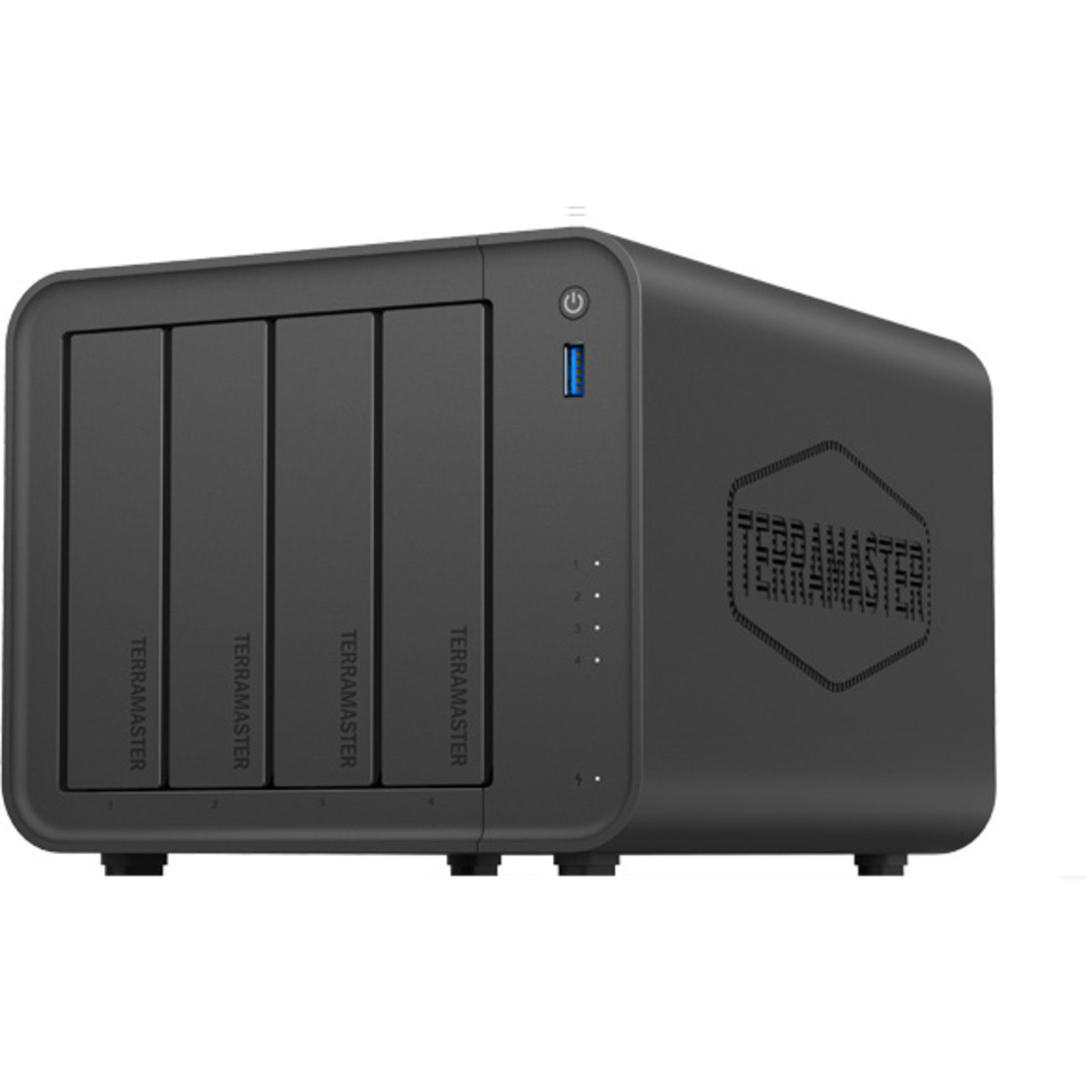 TerraMaster F4-425 4-Bay NAS - Network Attached Storage Device Burn-In Tested Configurations