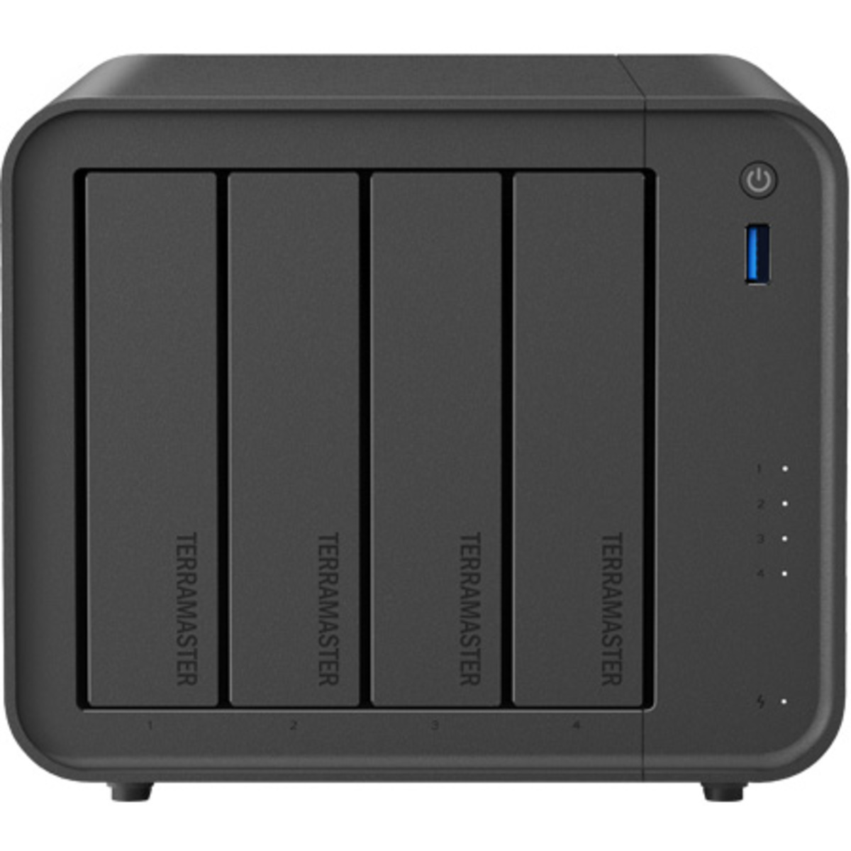 TerraMaster F4-425 96tb 4-Bay Desktop Personal / Basic Home / Small Office NAS - Network Attached Storage Device 4x24tb Seagate IronWolf Pro ST24000NT002 3.5 7200rpm SATA 6Gb/s HDD NAS Class Drives Installed - Burn-In Tested - ON SALE F4-425