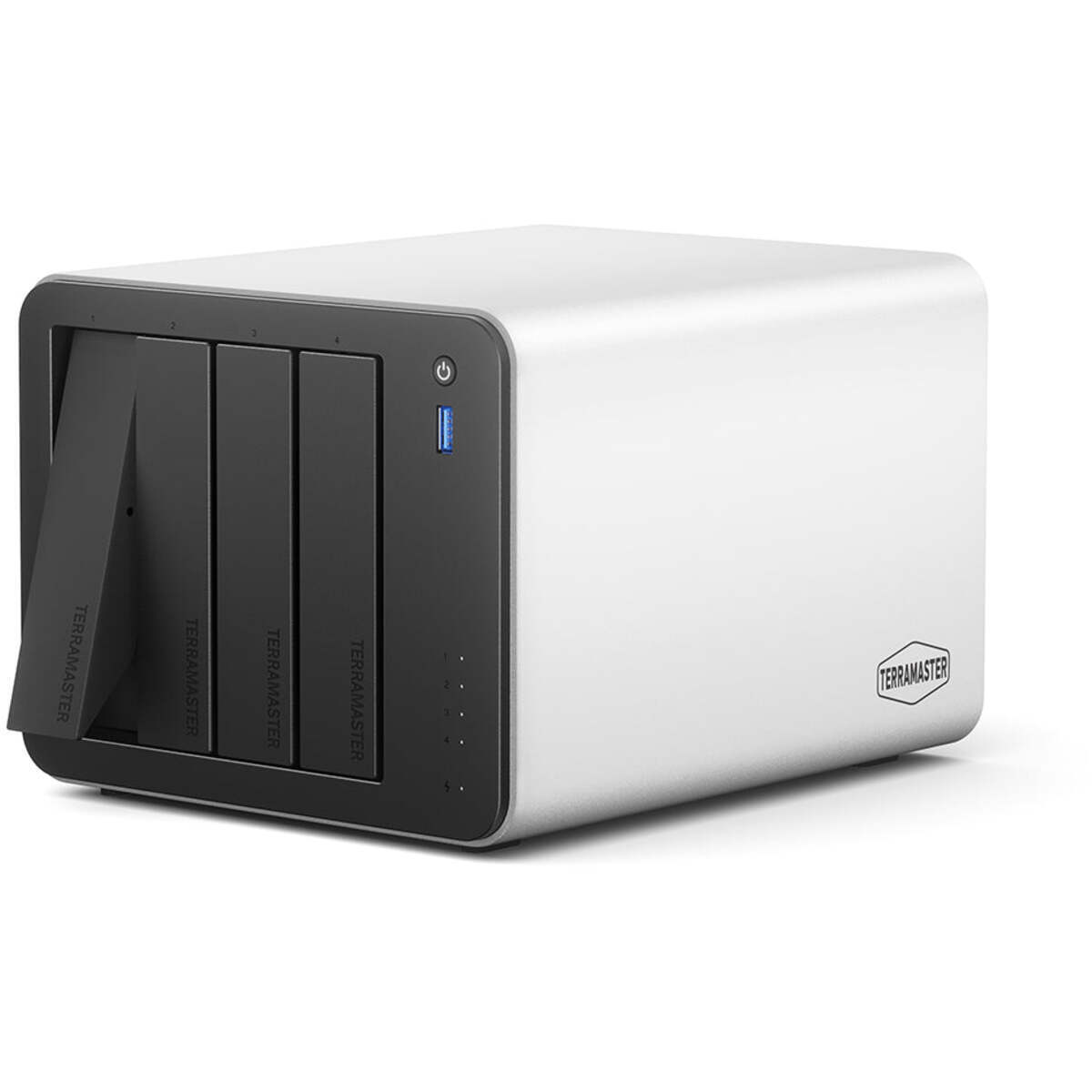 TerraMaster F4-425 PRO 12tb 4-Bay Desktop Multimedia / Power User / Business NAS - Network Attached Storage Device 3x4tb Seagate BarraCuda ST4000DM004 3.5 7200rpm SATA 6Gb/s HDD CONSUMER Class Drives Installed - Burn-In Tested - ON SALE F4-425 PRO