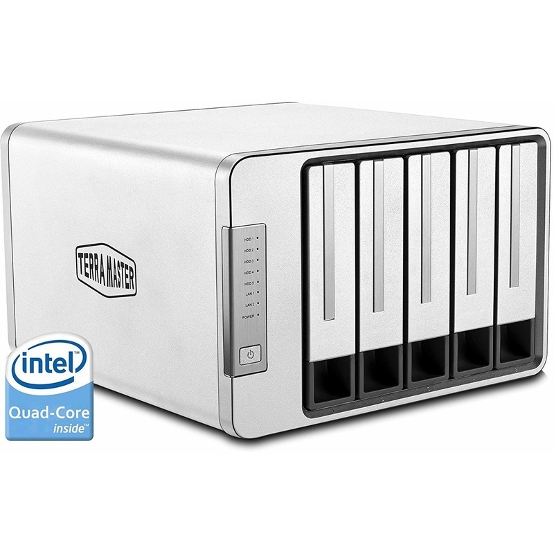 TerraMaster F5-221 NAS - Network Attached Storage Device Burn-In Tested Configurations - FREE RAM UPGRADE