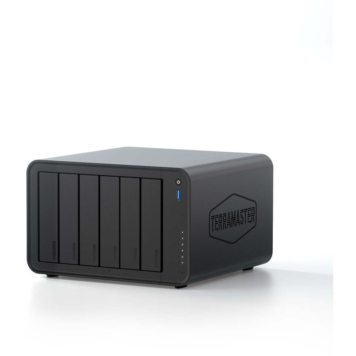 TerraMaster F6-425 PRO 12tb 6-Bay Desktop Multimedia / Power User / Business DAS-NAS - Combo Direct + Network Storage Device 6x2tb Seagate IronWolf Pro ST2000NT001 3.5 7200rpm SATA 6Gb/s HDD NAS Class Drives Installed - Burn-In Tested - FREE RAM UPGRADE F6-425 PRO