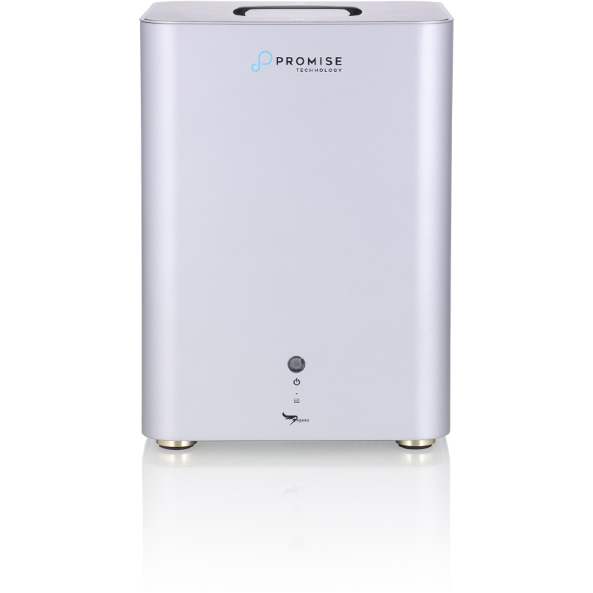 Promise Technology Pegasus5 R12 Pro 20tb 12-Bay Desktop Multimedia / Power User / Business DAS - Direct Attached Storage Device 10x2tb Samsung 870 EVO MZ-77E2T0BAM 2.5 560/530MB/s SATA 6Gb/s SSD CONSUMER Class Drives Installed - Burn-In Tested Pegasus5 R12 Pro