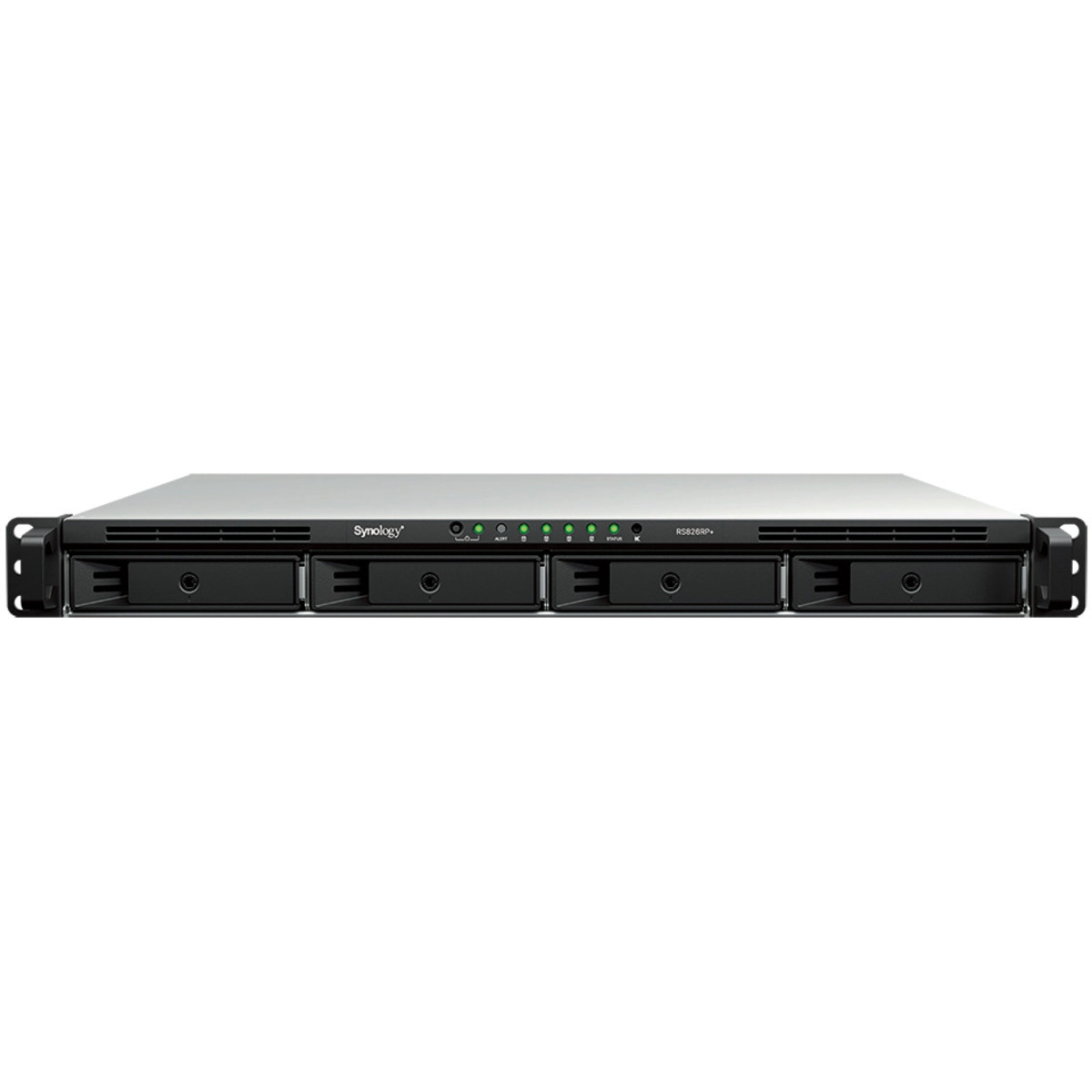 Synology RackStation RS826+ 4tb 4-Bay RackMount Multimedia / Power User / Business NAS - Network Attached Storage Device 2x2tb Samsung 870 EVO MZ-77E2T0BAM 2.5 560/530MB/s SATA 6Gb/s SSD CONSUMER Class Drives Installed - Burn-In Tested RackStation RS826+