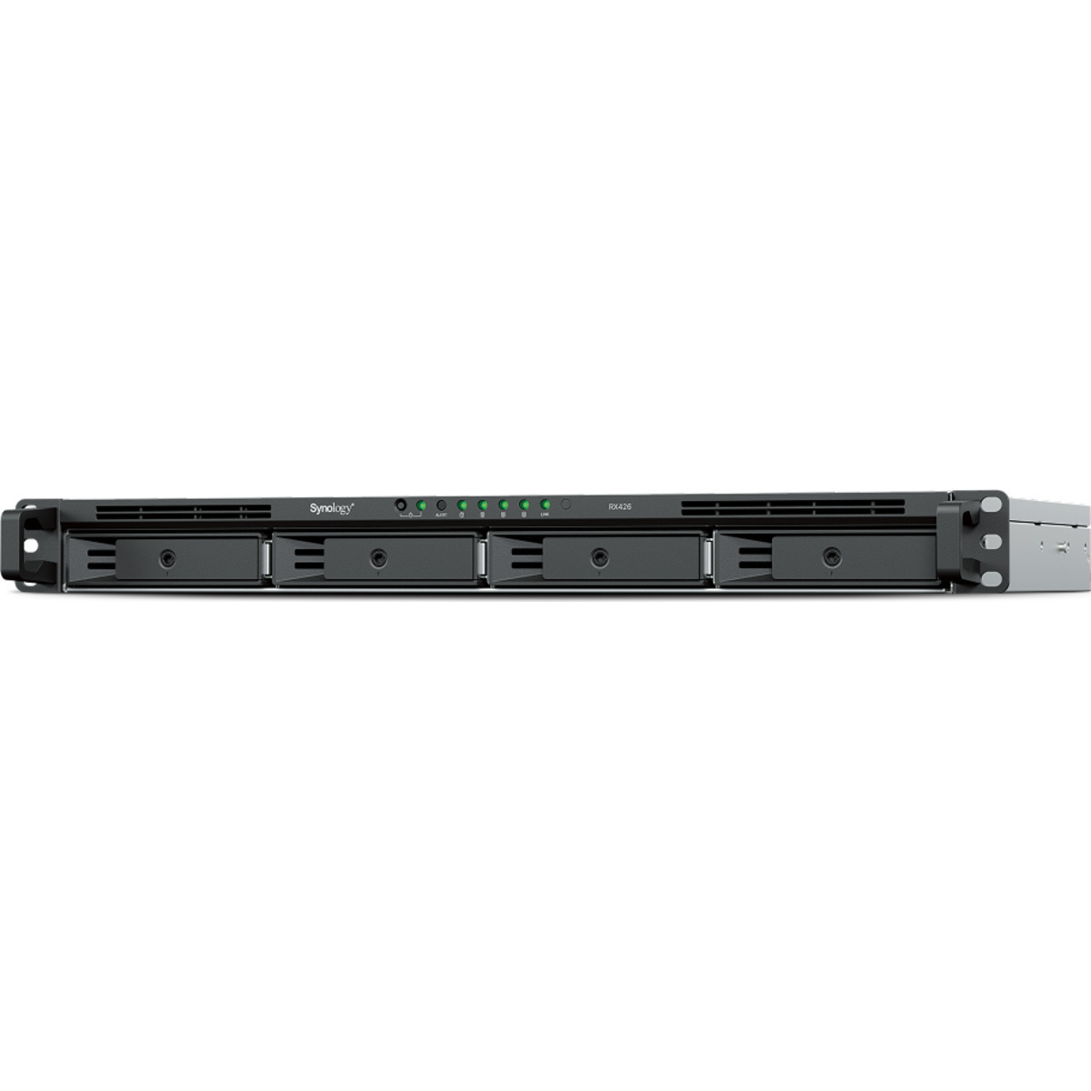 Synology RX426 External Expansion Drive 4tb 4-Bay RackMount Multimedia / Power User / Business Expansion Enclosure 2x2tb Samsung 870 EVO MZ-77E2T0BAM 2.5 560/530MB/s SATA 6Gb/s SSD CONSUMER Class Drives Installed - Burn-In Tested RX426 External Expansion Drive