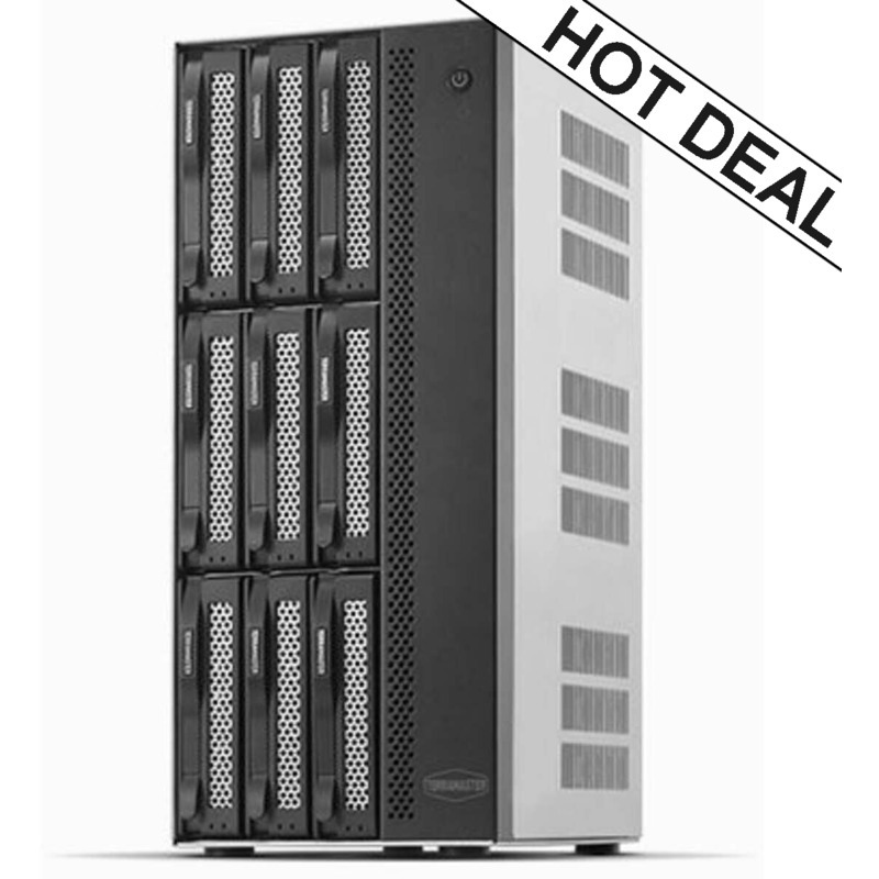 TerraMaster T9-500 Pro 234tb NAS 9x26tb WD Gold HDD Drives Installed - ON SALE