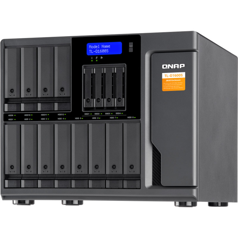 QNAP TL-D1600S Expansion Enclosure Burn-In Tested Configurations