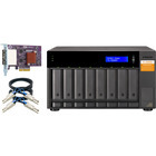 QNAP TL-D800S External Expansion Drive Desktop 8-Bay Multimedia / Power User / Business Expansion Enclosure Burn-In Tested Configurations TL-D800S External Expansion Drive