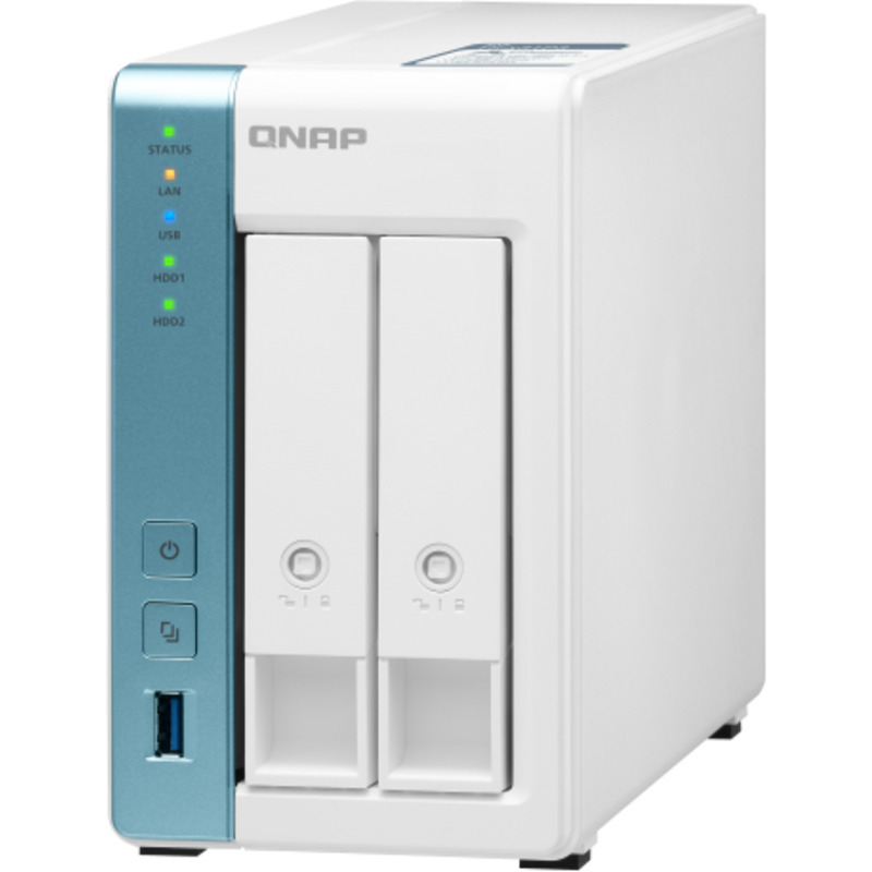 QNAP TS-231P3 NAS - Network Attached Storage Device Burn-In Tested Configurations - FREE RAM UPGRADE