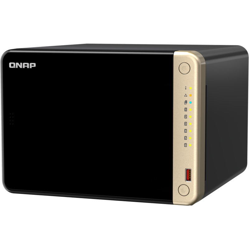 QNAP TS-664 NAS - Network Attached Storage Device Burn-In Tested Configurations - FREE RAM UPGRADE