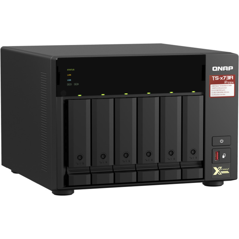 QNAP TS-673A NAS - Network Attached Storage Device Burn-In Tested Configurations