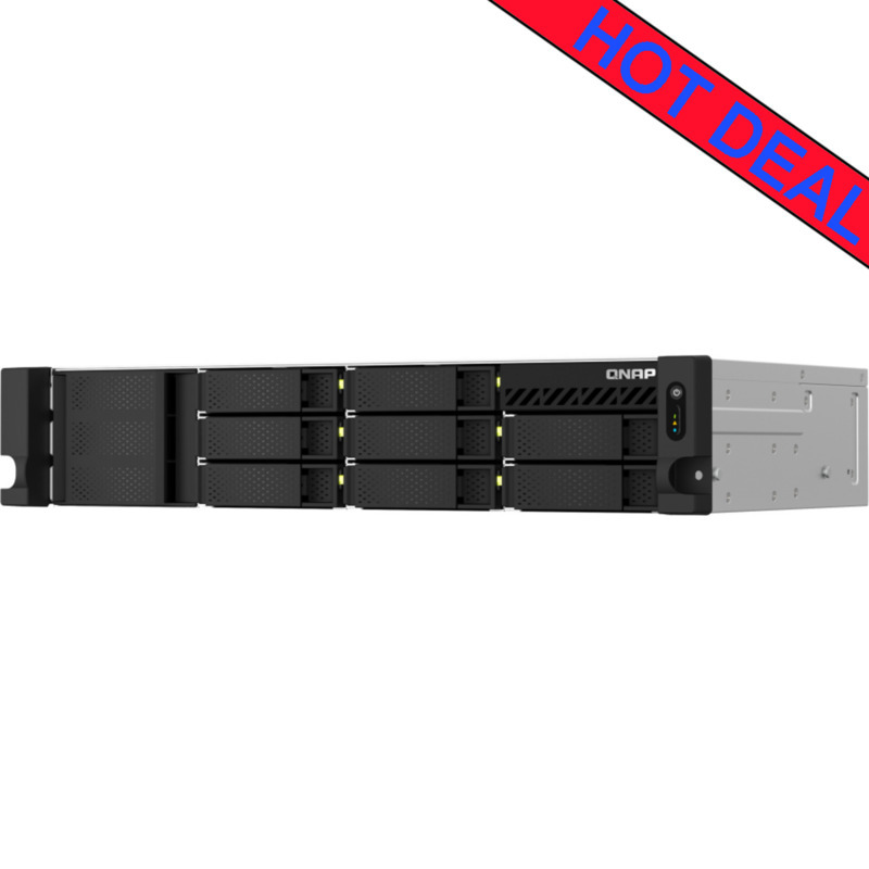 QNAP TS-864eU 208tb NAS 8x26tb WD Gold HDD Drives Installed - ON SALE
