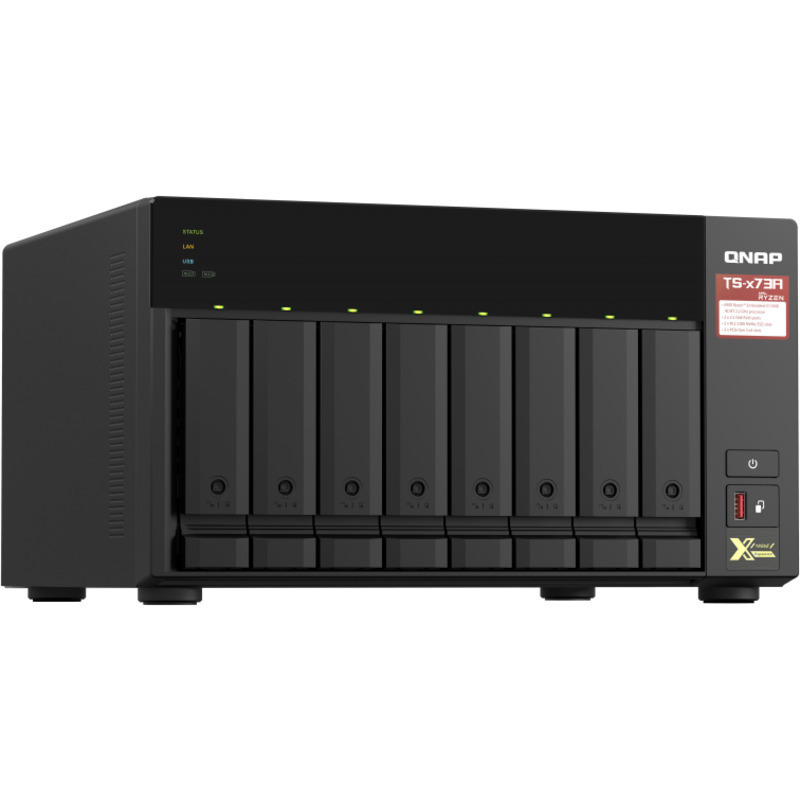 QNAP TS-873A NAS - Network Attached Storage Device Burn-In Tested Configurations