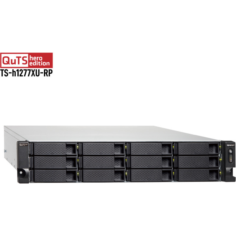QNAP TS-h1277XU-RP NAS - Network Attached Storage Device Burn-In Tested Configurations