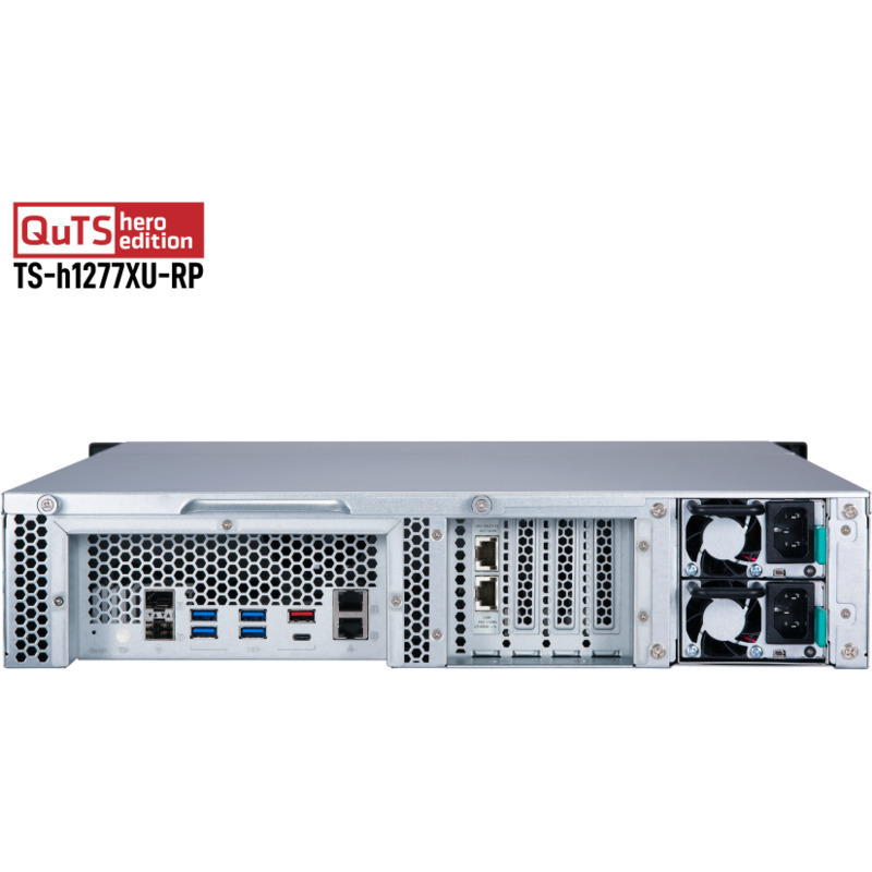 QNAP TS-h1277XU-RP NAS - Network Attached Storage Device Burn-In Tested Configurations