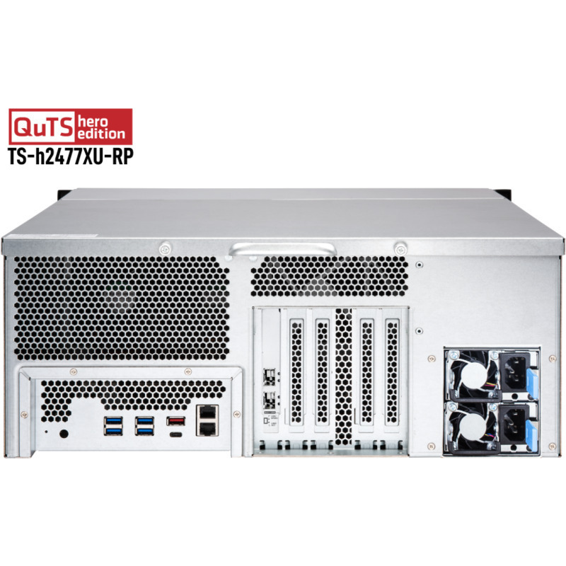 QNAP TS-h2477XU-RP NAS - Network Attached Storage Device Burn-In Tested Configurations